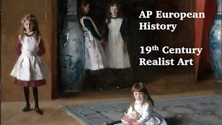 AP Euro: 19th Century Realism