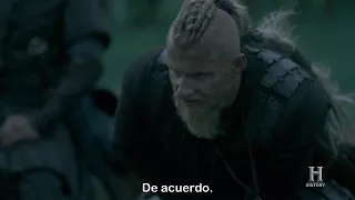 Bjorn y Rey Harald intercambia rehenes | Vikings 5x8 Sub Español