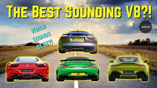 Is the Jaguar F Type The Best Sounding V8?! | Comparing V8 Stock Exhaust Notes| F Type Exhaust Sound