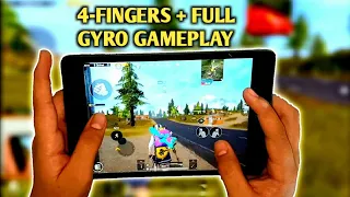 IPAD MINI 5 PUBG HANDCAM GAMEPLAY 4-FINGERS CLAW+FULL GYRO | PUBG MOBILE