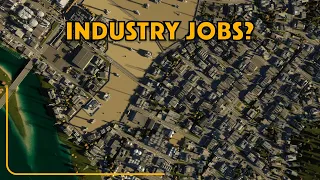 Are Industry Jobs Enough For This Population In Cities Skylines 2? - Rivertown 11