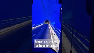 World longest and deepest underwater tunnel - The Ryfast tunnel, Stavanger Norway