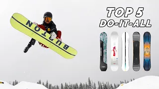 Top 5 Do-It-All Snowboards 2022