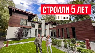 Не дом, а произведение искусства! Обзор дома 500 кв.м. Дизайн интерьера