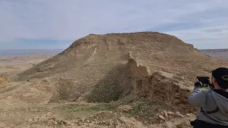 A visit to the fortress of King Herod, which became a Christian monastery - Kastellion, Hyrcania