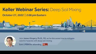 Keller Webinar Series | Deep Soil Mixing