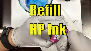 #1 Method of Refill HP Cartridge 60 61 62 63 64 65 66 67 68 21 59...