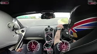 A silverstone supercar experience