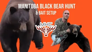 MHC - MANITOBA BLACK BEAR HUNT - BAITING SETUP - 19" POPE AND YOUNG CHOCOLATE - EP1:2023