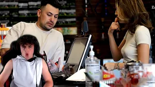 SHE DID HIM DIRTY! Reacting To Fake SMOKE SHOP Employee Prank | Messing with Customers!