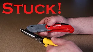 Craftsman Utility Knife Blade Stuck