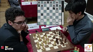 World no.2 vs Uzbekistan no.2 - Fabiano Caruana vs Javokhir Sindarov | Grand Swiss 2023