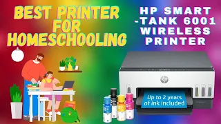 HP Smart-Tank 6001 Wireless Ink Printer | 2024 Review