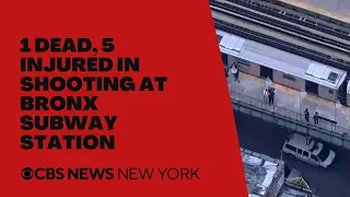 Live: Bronx subway station shooting leaves 1 dead, 5 wounded