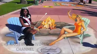 Most Amazing 3D Street Art From Around The World||Pieces of Impossible 3D Street Art