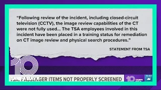 TSA: Passenger allowed to board plane with 2 box cutters, security technology not 'fully used'