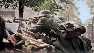 Wehrmacht Close Quarters Combat | Immersive WW2 Color Footage