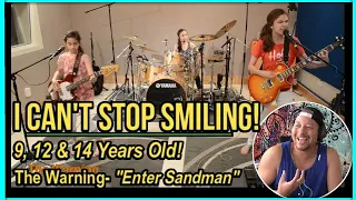 I CANNOT STOP SMILING! The Warning- "Enter Sandman" LIVE REACTION & REVIEW