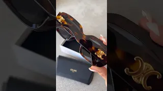 Unboxing Celine sunnies 🤎 #shorts