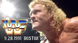 WWF Boston, MA : September 28th, 1991 Results (Sid Justice vs Undertaker Casket Match)