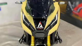 2022 Honda Latest Maxi Scooter Now With "Aroni Moto" Equipped Accessories – ADV Walkaround