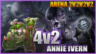 IVERN y ANNIE un COMBO bastante FUERTE - ARENA 2V2V2V2 (Soul Fighter)