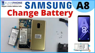 Replacement  batterry samsung A8/Samsung A8 battery / how to change battery Samsung A8