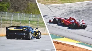 Ferrari F1 and FXXKs at Road Atlanta