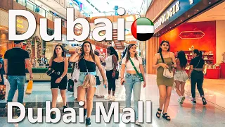 Dubai Mall Best Shopping Centre in The World Full Tour 4K 🇦🇪
