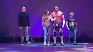 Buddy Murphy & Aalyah | Entrance with Mysterio Family (SmackDown, Nov. 27, 2020)