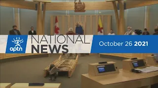 APTN National News October 26, 2021 – Cabinet unveiled, CFS advocates go to court against Manitoba