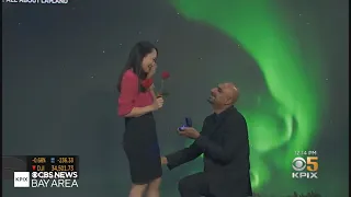 KPIX Meteorologist Mary Lee Gets Surprise Valentine's Day Marriage Proposal