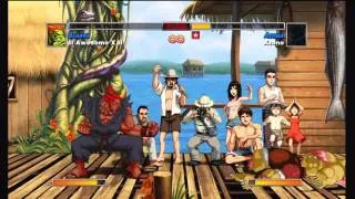 Super Street Fighter II HD Remix: Blanka [II Awesome X II] vs. Akuma [Xzeno]