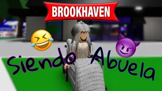 👵SIENDO ABUELA EN BROOKHAVEN✨😈/•Ellie Roblox•