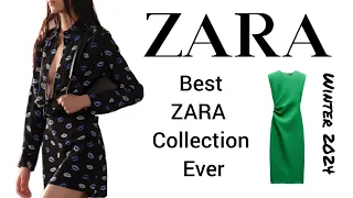 2024  NEW ZARA WOMEN'S COLLECTION. With Price & Detail. February .