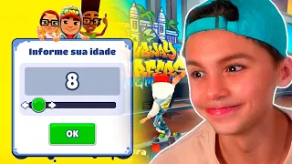 TENHO 8 ANOS E O QUE ACONTECEU?? Subway Surfers