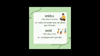 Unless Vs Until | Easy English