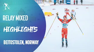 Norway II snatch victory in Mixed 4x5 km Relay | Beitostolen | FIS Cross Country