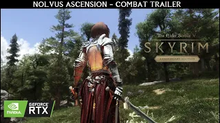 SKYRIM AE 2023 - NEXT GEN COMBAT IS HERE - NOLVUS V5 COMBAT TRAILER (Valhalla - MCO - ADXP)