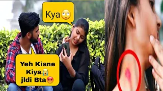 Love Bite Prank On My Boyfriend !! Gone Emotional😭 || Breakup Prank 😭!! Simran Manchanda