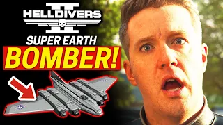 Helldivers 2 Super Earth Heavy Bomber & New Eagle Stratagems!