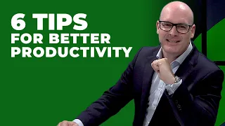 6 Productivity Tips For Work | HOME & OFFICE