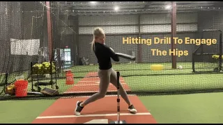 Hitting Drill To Engage The Hips