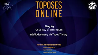 Ming Ng - Adelic Geometry via Topos Theory