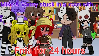 Mike & Vanny stuck in a room with Fnia for 24 hours ||Original|| {[Ft. Michael x Vanny & Fnia]}