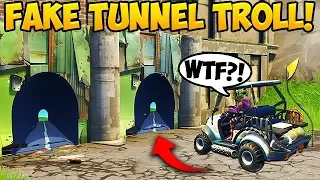 NEW FAKE TUNNEL TROLL! - Fortnite Funny Fails and WTF Moments! #266 (Daily Moments)