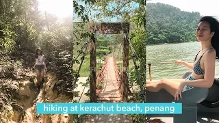 hiking to kerachut beach, penang national park ⎮ vlog #29