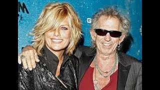 keith richards and his wife patti hansen