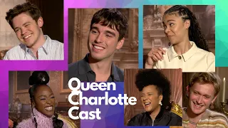 QUEEN CHARLOTTE new cast interviews! India, Corey, Golda, Arsema, Sam & Freddie