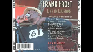 Frank frost  Live in Lucerne